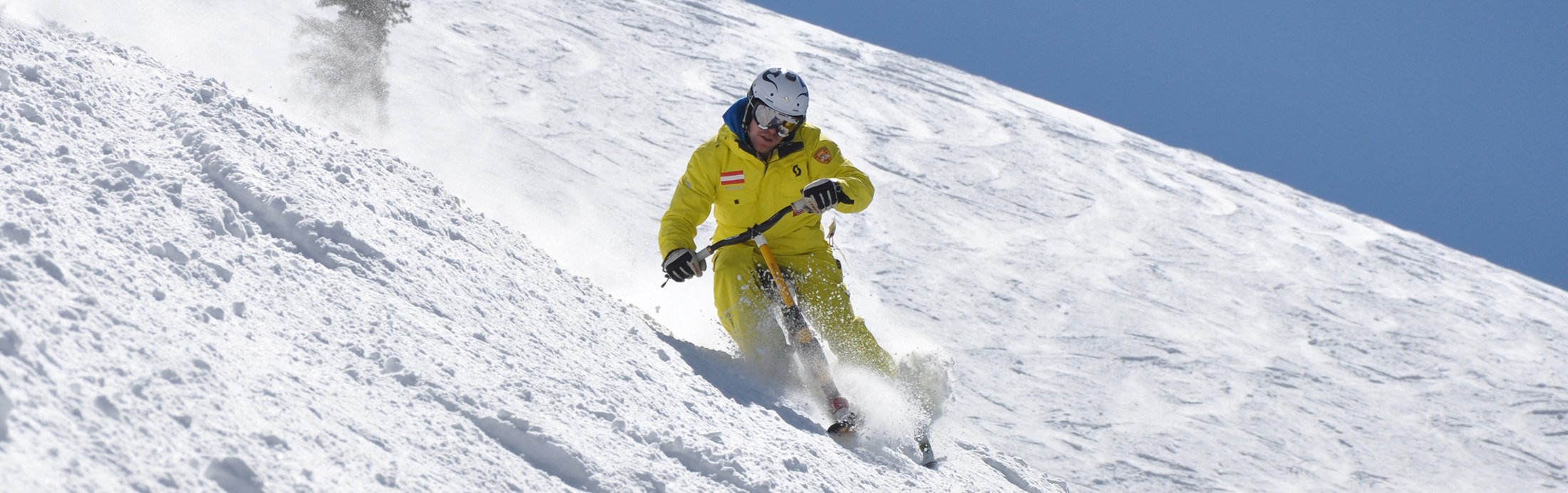 Snowbiken in Flachau bei der Skischule Sport am Jet